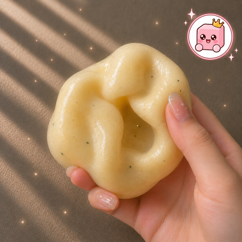Butter Potato Slushy Squishy - Satisfying Snow Crunch Sensory Toy