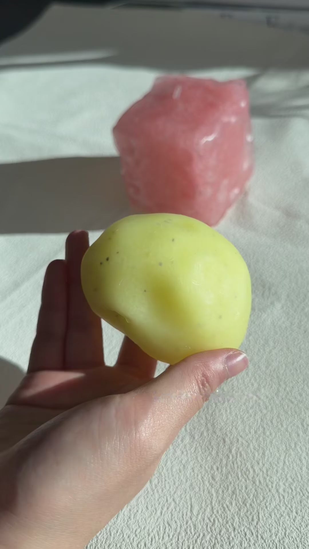 Butter Potato Slushy Squishy - Satisfying Snow Crunch Sensory Toy